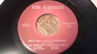 JD Crowe amp the Kentucky Mountain Boys  Well Meet Again Sweetheart [upl. by Artemis]