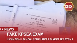 Uasin Gishu school administers fake KPSEA exams [upl. by Danica]