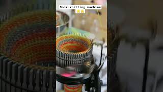 Sock knitting machine socks knitting machine knittingtextilehistory machine shortvideo shorts [upl. by Skipton]