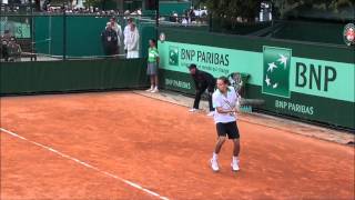 Dolgopolov Technique  Slow Motion [upl. by Adnirb471]