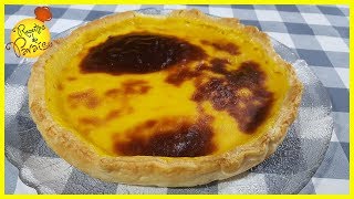 TARTE DE NATA  🍎 quotReceitas do Paraísoquot [upl. by Arette]