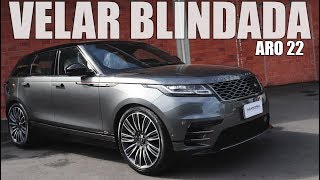 Land Rover Velar  Blindagem Leandrini [upl. by Hertz]