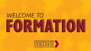 Hesston College Formation [upl. by Nasia]