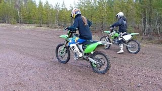 KX250 vs KX250F [upl. by Relyt251]