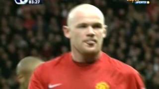 Wayne Rooney Yellow Card [upl. by Noreht]