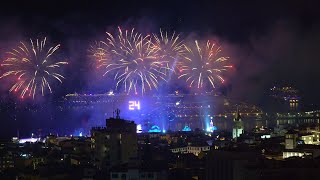 Fireworks Madeira Island 2024  Fogo de artifício na Madeira [upl. by Anelhtak]