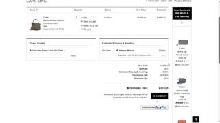 How to use a promo code at Saks Fifth Avenue [upl. by Anuska]