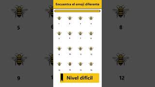 Encuentra el emoji diferente 2 [upl. by Acinnod]