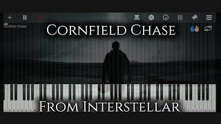 Cornfield Chase from Interstellar  very hard piano tutorial [upl. by Holms]