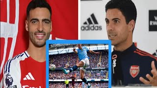 🔥🚨HAALAND is SCORING so many that we’re LAUGHING about it ARSENAL STAR admit vs MAN CITY clash [upl. by Suinuj304]