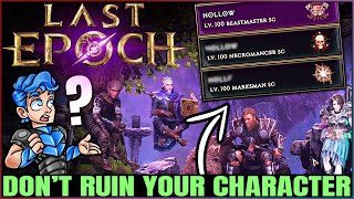 Ultimate Last Epoch Starter Guide  24 Tips amp Everything IMPORTANT You Need to Know  Get OP Fast [upl. by Brok]