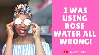 How To Use Rose Water CORRECTLY And Glow [upl. by Emelin849]