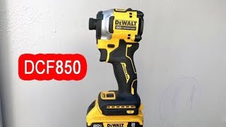 Unboxing Dewalt DCF850 Impact driver Atomic [upl. by Chavey]