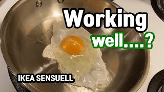 IKEA Stainless Frying Pan English Sub이케아 스테인리스 프라이팬 사용기 [upl. by Gnilrits17]