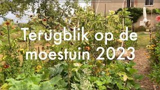 Inis Moestuin 169  Terugblik moestuin jaar 2023 Lathyrus zaaien en nieuwe poging Winter Sowing [upl. by Yrokcaz441]