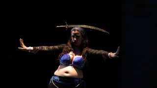 Raqs Al Alba bellydance danza con sable Yearning Raul Ferrando [upl. by Ientirb]