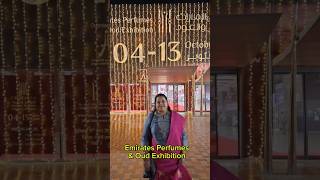 emirates perfume oud exhibition ambergris whalevomit sharjah event shorts tourism travel [upl. by Llerej979]