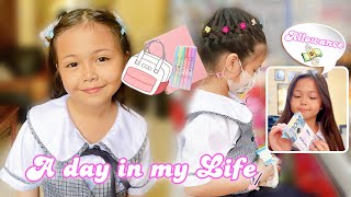 A DAY IN MY LIFE AS A GRADE 2 STUDENT  MIKMIK VLOG [upl. by Britteny229]