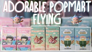 Adorable Popmart Flying Blind Box Unboxing Pucky Duckoo amp Momiji [upl. by Ahsyle459]