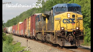 2023 Nathan Raised Letter K5LA Compilation  Ft CSX Pan Am Railways NS amp More Part Two [upl. by Iinde]