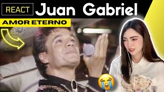 Reacting to Juan Gabriel  Amor Eterno I almost cried [upl. by Rainie955]