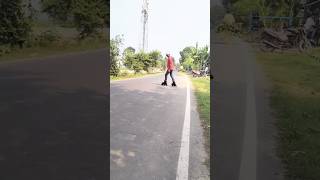 SongTarasskating practice bollywood newsong trendingshorts skatingstunts publicreaction 1mroy [upl. by Eedyaj323]