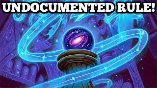 This UNDOCUMENTED RULE has broken the Hearthstone meta Get SEVEN FREE PACKS and a PORTRAIT today [upl. by Ylrevaw]