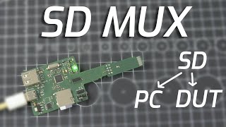 SD Mux  Switch para microSD de alta velocidad [upl. by Llertnauq523]