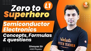 Semiconductor Electronics👉 Concepts Formulas amp Questions🔥 JEENEET 2022 23  JEENEET Physics [upl. by Feinstein]