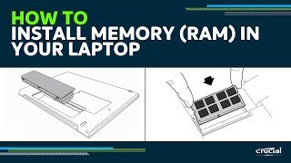 How to Install RAM in a Laptop [upl. by Merridie]