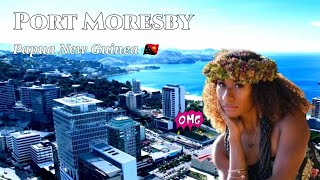 Port Moresby Capital of Papua New Guinea 🇵🇬 By Drone 4k portmoresby papuanewguinea dronevideo [upl. by Sualocin]