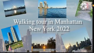 Manhattanwalking tour in ManhattanNew york 2022USATouristplace [upl. by Leuqer969]