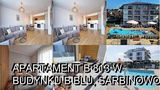 Apartament B 813 w budynku B Blu Sarbinowo Poland [upl. by Aroel]