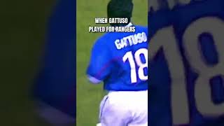 when Gattuso played for Rangers [upl. by Okimat]