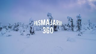 Lapland in Virtual Reality  Pasmajärvi 360 [upl. by Akim]