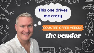 Ep 37 Counter Offer versus the Vendor [upl. by Constantin581]