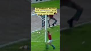 The CRAZIEST Panenka Penalty Ever 1976 EURO Final panenka euro2024 germany football soccer [upl. by Arie]