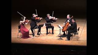 josé luis estellés amp cuarteto casals  brahms clarinet quintet op 115 2º mov [upl. by Markus]