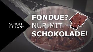 Fondue Nur mit Schokolade [upl. by Ibib]