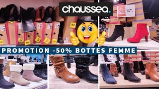 📢 CHAUSSEA 💯 14 NOVEMBRE 2024 CHAUSSURES FEMME 50 😱 BOTTES chaussea promo arrivage soldes [upl. by Anelaf]