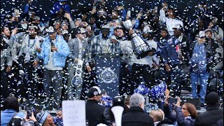 ARRRRGOOOOSSS Grey Cup champions hold their victory rally at Maple Leaf Square [upl. by Nova]