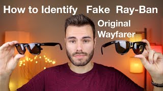 How to Identify Fake RayBan Original Wayfarer Classic [upl. by Estas]