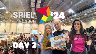 Essen Spiel 24  Day 2 VLOG [upl. by Llevert874]