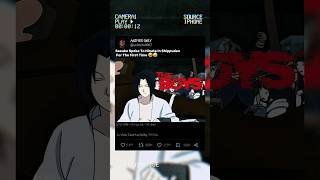 Sasuke spoke to hinata in shippuden for the first time 😂😅 shorts viral anime narutoshippuden [upl. by Abisia]