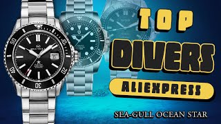 TOP⬆️ relojes DIVER de aliexpress [upl. by Bluma]