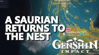 A Saurian Returns to the Nest Genshin Impact [upl. by Sansbury]