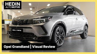 2022 Opel Grandland GS Line 12 Turbo 130 PK  Visual Review [upl. by Ardnazil538]