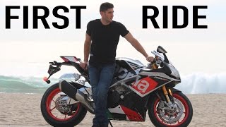 2016 Aprilia RSV4 RF  First Ride amp Review [upl. by Jonati]