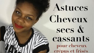 Astuces cheveux secs amp cassants pour cheveux crépus et frisés [upl. by Aiciled]