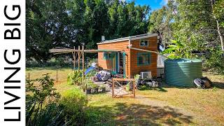 7 Years Living In Their OffGrid Tiny Home Paradise [upl. by Dosh]